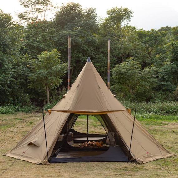 Палатка Pomoly Bromance 70 Tipi Wood Stove Tent, Sunset Yellow, Цвет: Sunset Yellow, изображение 13 - MyBiggame Палатка Pomoly Bromance 70 Tipi Wood Stove Tent, Sunset Yellow, Цвет: Sunset Yellow, изображение 13