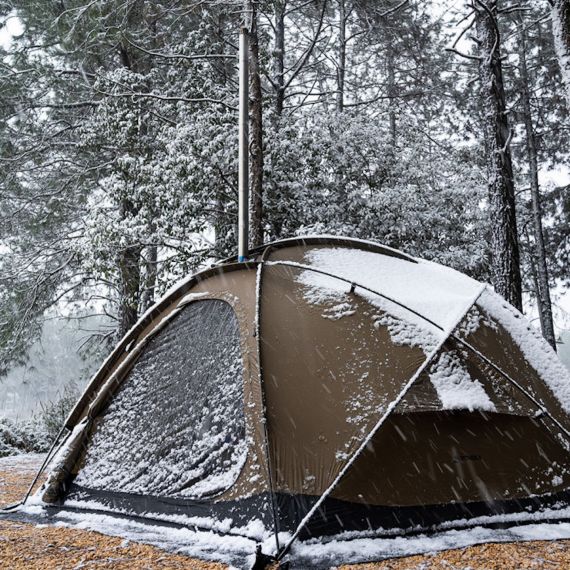Палатка Pomoly Dome X4 2.0 Wood Stove Tent, Sunset Yellow, Цвет: Sunset Yellow, изображение 24 - MyBiggame Палатка Pomoly Dome X4 2.0 Wood Stove Tent, Sunset Yellow, Цвет: Sunset Yellow, изображение 24