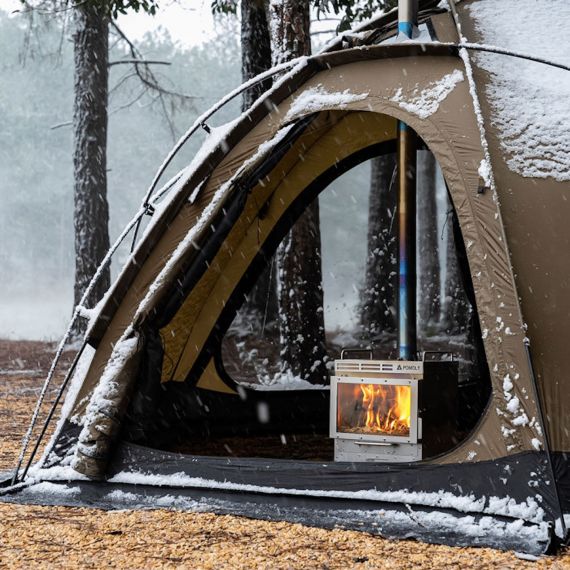 Палатка Pomoly Dome X4 2.0 Wood Stove Tent, Sunset Yellow, Цвет: Sunset Yellow, изображение 39 - MyBiggame Палатка Pomoly Dome X4 2.0 Wood Stove Tent, Sunset Yellow, Цвет: Sunset Yellow, изображение 39