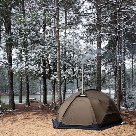 Палатка Pomoly Dome X4 2.0 Wood Stove Tent, Sunset Yellow, Цвет: Sunset Yellow, изображение 32 - MyBiggame Палатка Pomoly Dome X4 2.0 Wood Stove Tent, Sunset Yellow, Цвет: Sunset Yellow, изображение 32