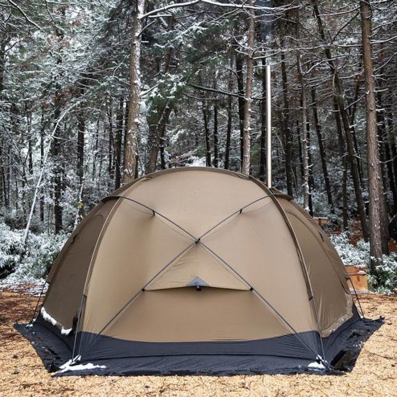 Палатка Pomoly Dome X4 2.0 Wood Stove Tent, Sunset Yellow, Цвет: Sunset Yellow, изображение 31 - MyBiggame Палатка Pomoly Dome X4 2.0 Wood Stove Tent, Sunset Yellow, Цвет: Sunset Yellow, изображение 31
