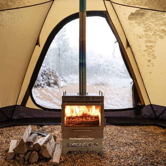 Палатка Pomoly Dome X4 2.0 Wood Stove Tent, Sunset Yellow, Цвет: Sunset Yellow, изображение 43 - MyBiggame Палатка Pomoly Dome X4 2.0 Wood Stove Tent, Sunset Yellow, Цвет: Sunset Yellow, изображение 43