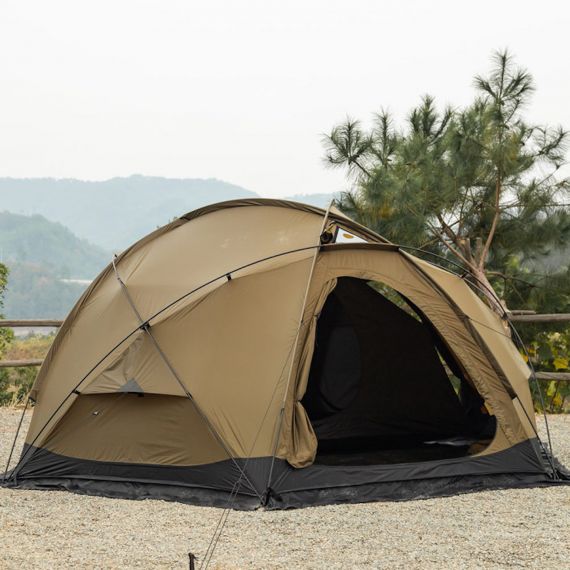Палатка Pomoly Dome X4 2.0 Wood Stove Tent, Sunset Yellow, Цвет: Sunset Yellow, изображение 14 - MyBiggame Палатка Pomoly Dome X4 2.0 Wood Stove Tent, Sunset Yellow, Цвет: Sunset Yellow, изображение 14