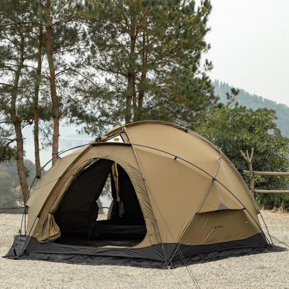 Палатка Pomoly Dome X4 2.0 Wood Stove Tent, Sunset Yellow, Цвет: Sunset Yellow, изображение 12 - MyBiggame Палатка Pomoly Dome X4 2.0 Wood Stove Tent, Sunset Yellow, Цвет: Sunset Yellow, изображение 12
