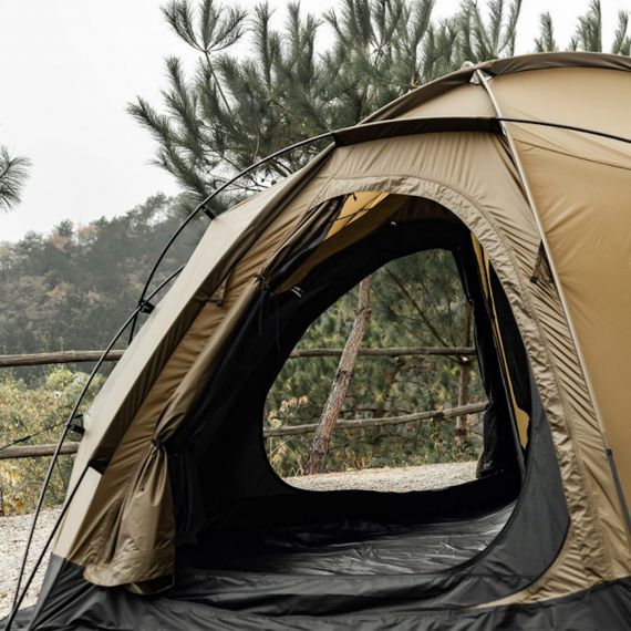 Палатка Pomoly Dome X4 2.0 Wood Stove Tent, Sunset Yellow, Цвет: Sunset Yellow, изображение 16 - MyBiggame Палатка Pomoly Dome X4 2.0 Wood Stove Tent, Sunset Yellow, Цвет: Sunset Yellow, изображение 16