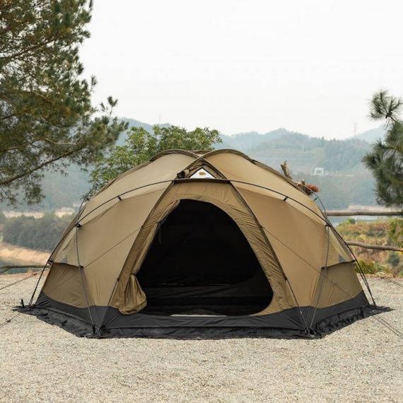 Палатка Pomoly Dome X4 2.0 Wood Stove Tent, Sunset Yellow, Цвет: Sunset Yellow, изображение 15 - MyBiggame Палатка Pomoly Dome X4 2.0 Wood Stove Tent, Sunset Yellow, Цвет: Sunset Yellow, изображение 15