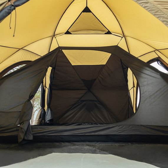 Палатка Pomoly Dome X4 2.0 Wood Stove Tent, Sunset Yellow, Цвет: Sunset Yellow, изображение 20 - MyBiggame Палатка Pomoly Dome X4 2.0 Wood Stove Tent, Sunset Yellow, Цвет: Sunset Yellow, изображение 20
