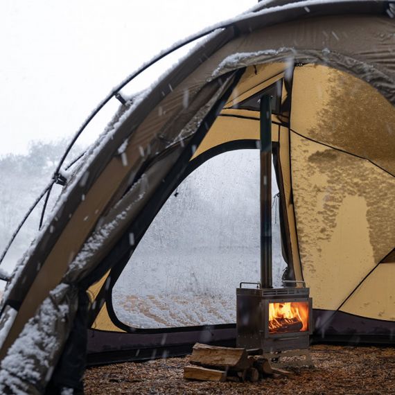 Палатка Pomoly Dome X4 2.0 Wood Stove Tent, Sunset Yellow, Цвет: Sunset Yellow, изображение 36 - MyBiggame Палатка Pomoly Dome X4 2.0 Wood Stove Tent, Sunset Yellow, Цвет: Sunset Yellow, изображение 36