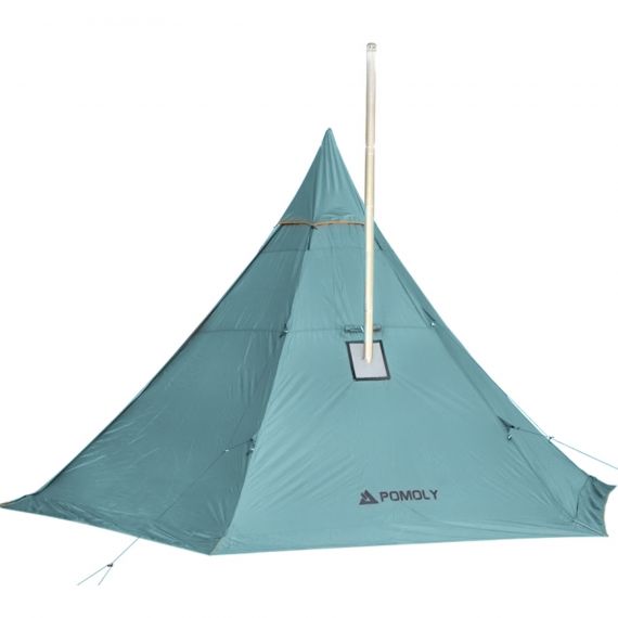 Палатка Pomoly Hussar Plus 2.0 Тipi Wood Stove Tent, Green, Цвет: Green, изображение 2