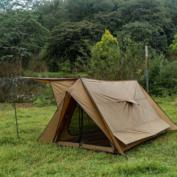 Палатка Pomoly STOVEHUT 70 Shelter Hot Tent 3.0, Sunset Yellow, Цвет: Sunset Yellow, изображение 15