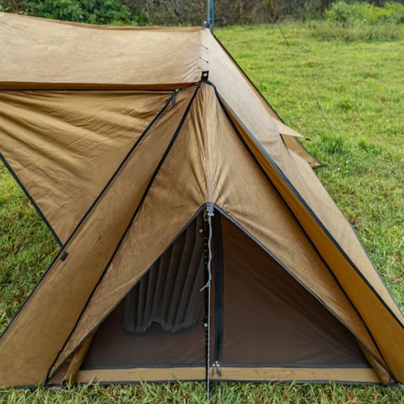 Палатка Pomoly STOVEHUT 70 Shelter Hot Tent 3.0, Sunset Yellow, Цвет: Sunset Yellow, изображение 19