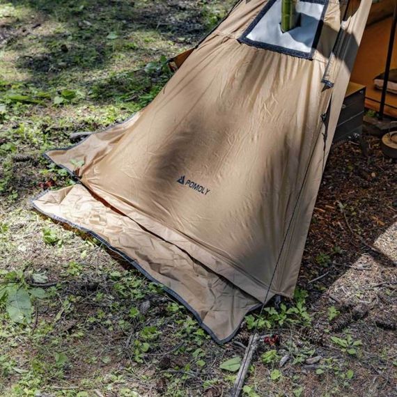Палатка Pomoly STOVEHUT 70 Shelter Hot Tent 3.0, Sunset Yellow, Цвет: Sunset Yellow, изображение 24