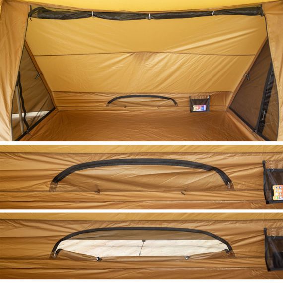 Палатка Pomoly STOVEHUT 70 Shelter Hot Tent 3.0, Sunset Yellow, Цвет: Sunset Yellow, изображение 30