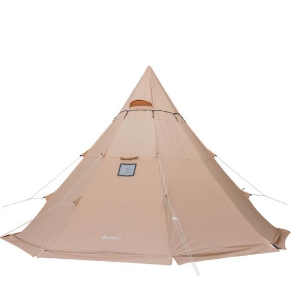 Палатка Pomoly Yarn Octa Canvas Тipi Wood Stove Tent, Khaki, Цвет: Khaki, изображение 2
