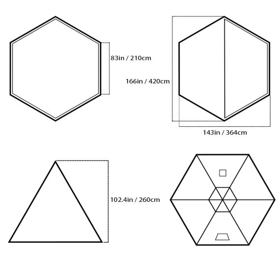 Палатка Pomoly Yarn Plus Canvas Тipi Wood Stove Tent, Army Green, Цвет: Army Green, изображение 5