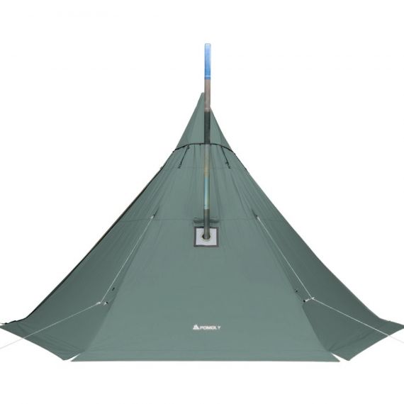 Палатка Pomoly Yarn Plus Canvas Тipi Wood Stove Tent, Army Green, Цвет: Army Green, изображение 3