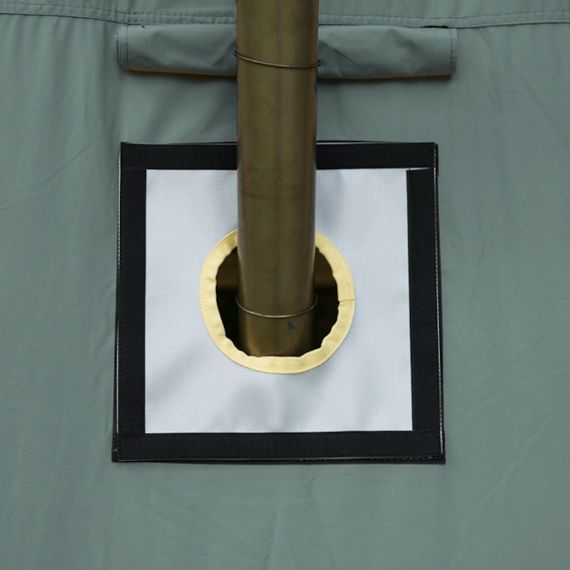 Палатка Pomoly Yarn Plus Canvas Тipi Wood Stove Tent, Army Green, Цвет: Army Green, изображение 11