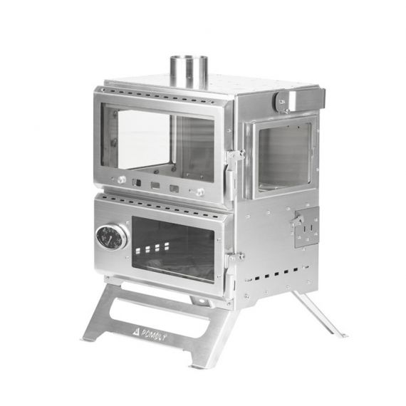 Печь-камин Pomoly Baker Hot Tent Oven Stove, изображение 8