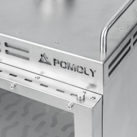 Печь-камин титановая Pomoly Dweller-Ti Wood Stove Segmented Titanium Chimney Version, изображение 14