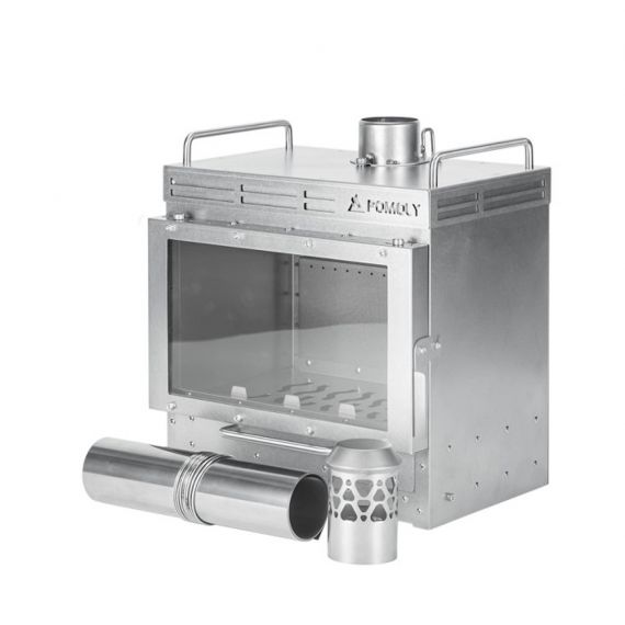 Печь-камин титановая Pomoly Dweller-Ti Wood Stove Titanium Outdoor Fireplace, изображение 3