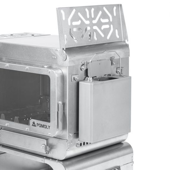 Печь-камин титановая Pomoly Lumberjack Max Titanium Wood Stove, изображение 17