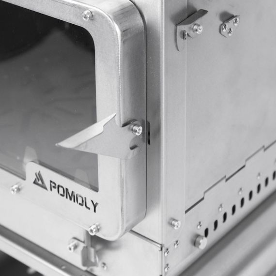 Печь-камин титановая Pomoly Lumberjack Max Titanium Wood Stove, изображение 22