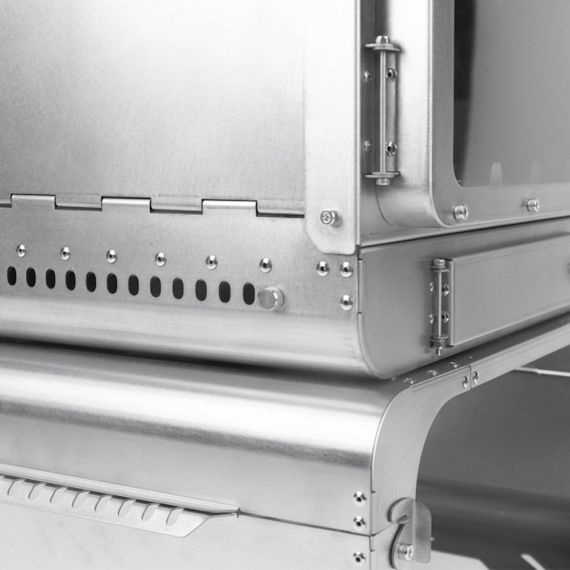 Печь-камин титановая Pomoly Lumberjack Max Titanium Wood Stove, изображение 23