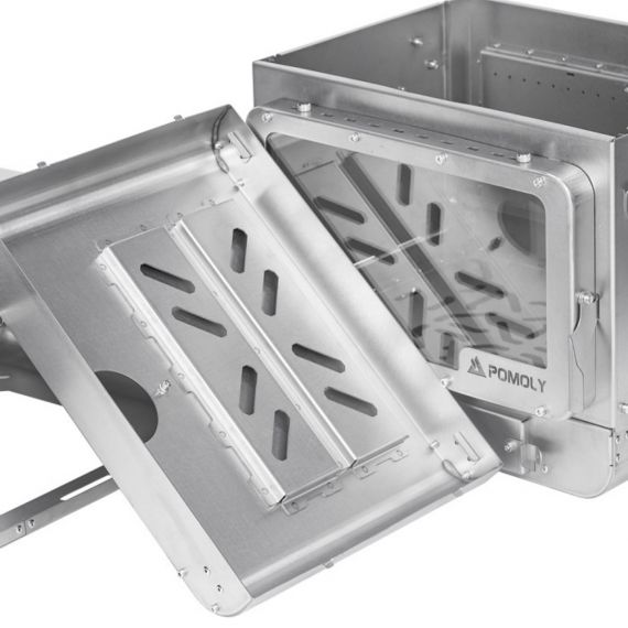 Печь-камин титановая Pomoly Lumberjack Max Titanium Wood Stove, изображение 27