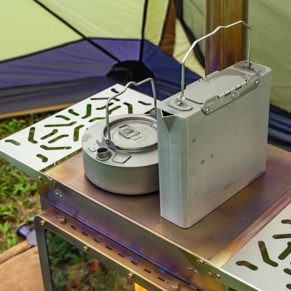 Печь-камин титановая Pomoly Lumberjack Max Titanium Wood Stove, изображение 41