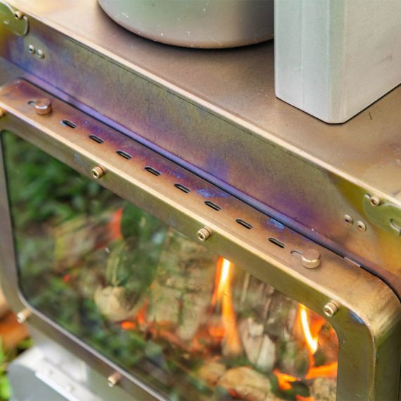 Печь-камин титановая Pomoly Lumberjack Max Titanium Wood Stove, изображение 46