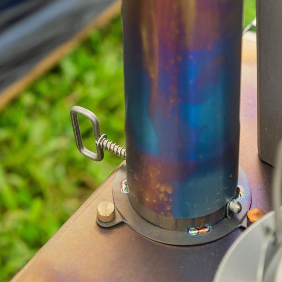 Печь-камин титановая Pomoly Lumberjack Max Titanium Wood Stove, изображение 47