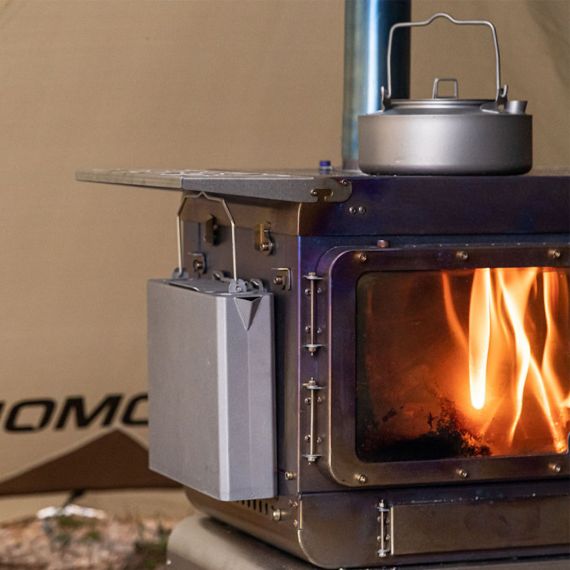 Печь-камин титановая Pomoly Lumberjack Max Titanium Wood Stove, изображение 51