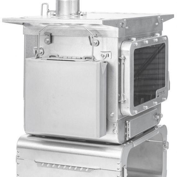 Печь-камин титановая Pomoly Lumberjack Titanium Wood Stove, изображение 15