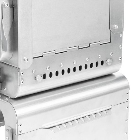 Печь-камин титановая Pomoly Lumberjack Titanium Wood Stove, изображение 20