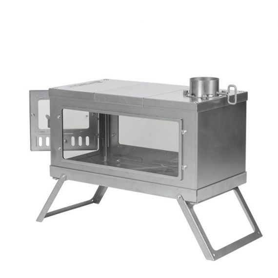 Печь-камин титановая Pomoly Timber 3 Titanium Tent Stove, изображение 4