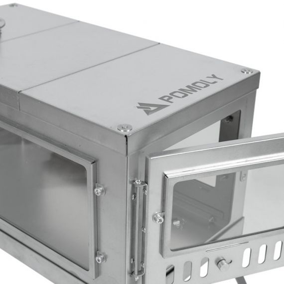 Печь-камин титановая Pomoly Timber 3 Titanium Tent Stove, изображение 5