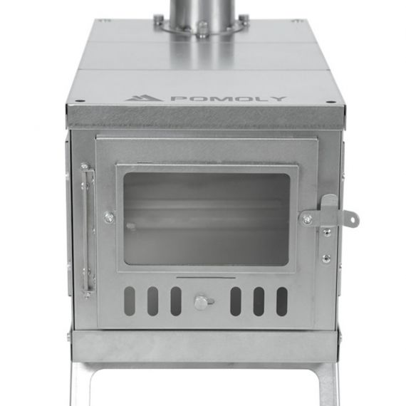 Печь-камин титановая Pomoly Timber 3 Titanium Tent Stove, изображение 6