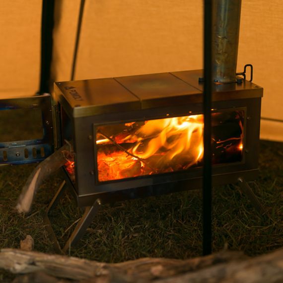 Печь-камин титановая Pomoly Timber 3 Titanium Tent Stove, изображение 13