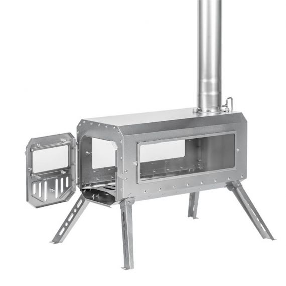 Печь-камин титановая Pomoly Traveller 3 Wood Stove, изображение 5 - MyBiggame Печь-камин титановая Pomoly Traveller 3 Wood Stove, изображение 5