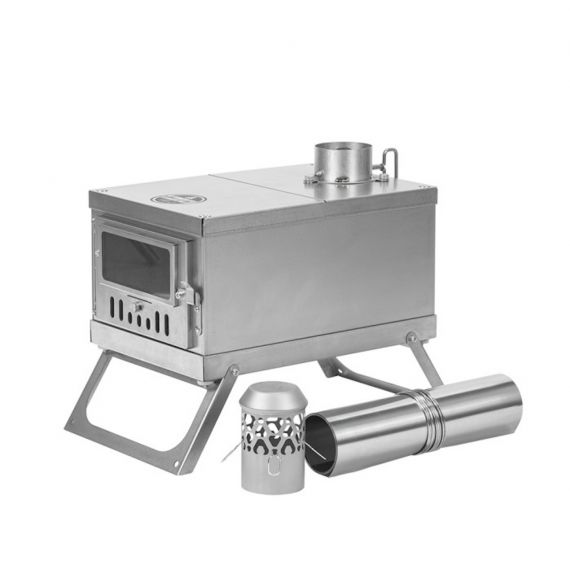 Печь титановая Pomoly Timber Wolf Stove Ultralight Titanium, изображение 2