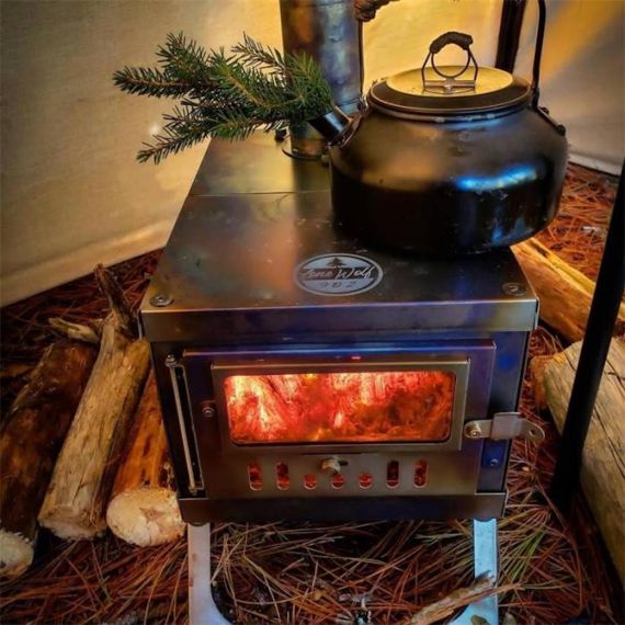 Печь титановая Pomoly Timber Wolf Stove Ultralight Titanium, изображение 12