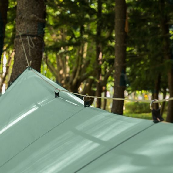 Tент Pomoly Rhombus Hammock Hot Tarp Lonewolf 902 Canvas Shelter, Green, Цвет: Green, изображение 11 - MyBiggame Tент Pomoly Rhombus Hammock Hot Tarp Lonewolf 902 Canvas Shelter, Green, Цвет: Green, изображение 11