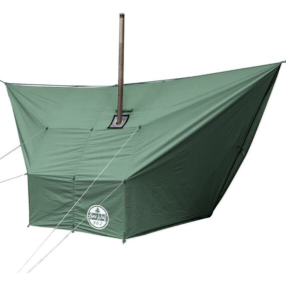 Tент Pomoly Rhombus Hammock Hot Tarp Lonewolf 902 Canvas Shelter, Green, Цвет: Green