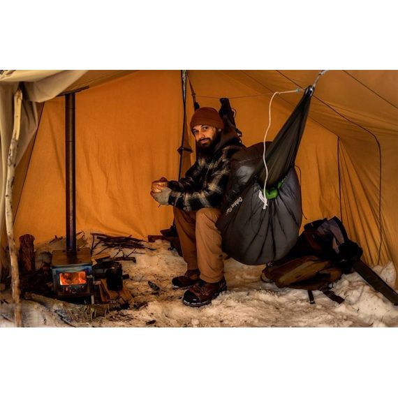 Tент Pomoly Rhombus Hammock Hot Tarp Lonewolf 902 Canvas Shelter, Khaki, Цвет: Khaki, изображение 16 - MyBiggame Tент Pomoly Rhombus Hammock Hot Tarp Lonewolf 902 Canvas Shelter, Khaki, Цвет: Khaki, изображение 16