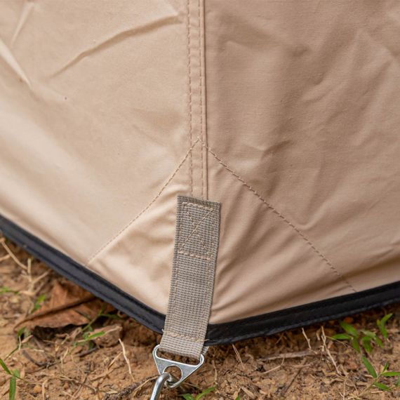 Tент Pomoly Rhombus Hammock Hot Tarp Lonewolf 902 Canvas Shelter, Khaki, Цвет: Khaki, изображение 12 - MyBiggame Tент Pomoly Rhombus Hammock Hot Tarp Lonewolf 902 Canvas Shelter, Khaki, Цвет: Khaki, изображение 12