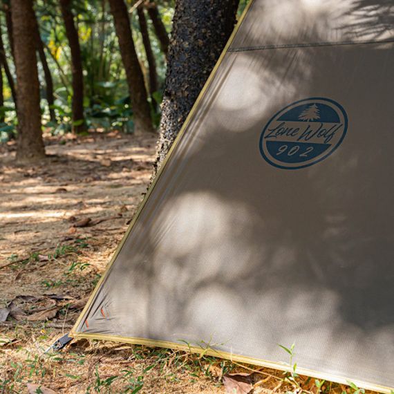 Tент Pomoly Wolfden UL Hammock Rain Fly Tarp Shelter, Цвет: Deep Taupe, изображение 21