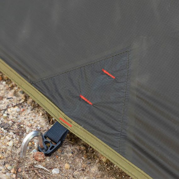 Tент Pomoly Wolfden UL Hammock Rain Fly Tarp Shelter, Цвет: Deep Taupe, изображение 22