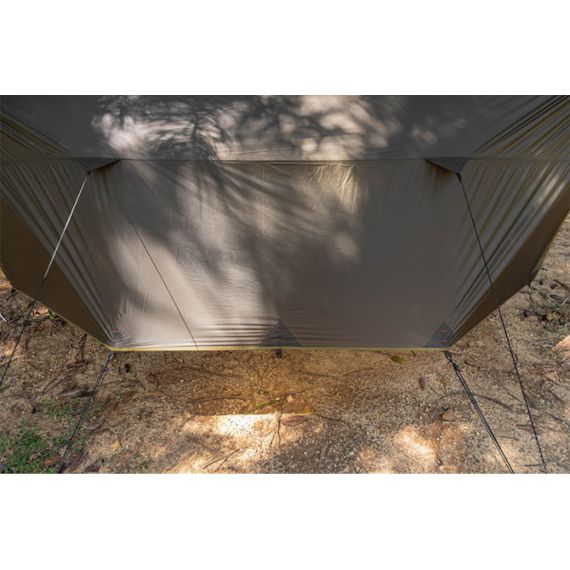 Tент Pomoly Wolfden UL Hammock Rain Fly Tarp Shelter, Цвет: Deep Taupe, изображение 7