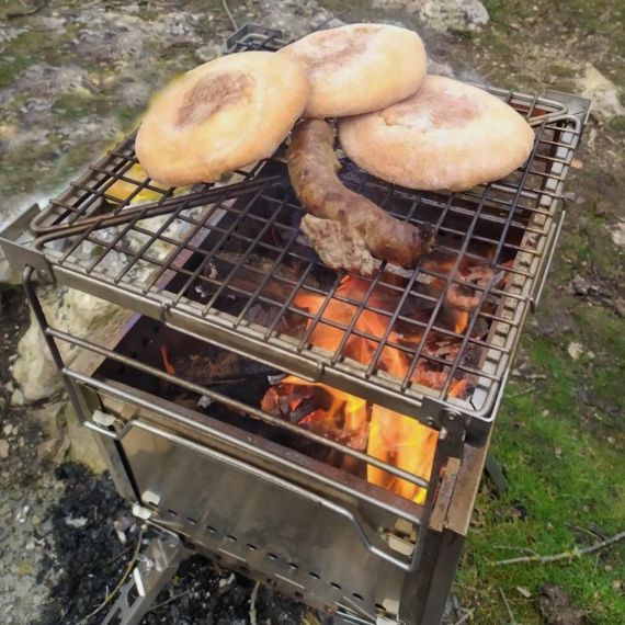 Костровая чаша-гриль Winnerwell Secondary Combustion Portable Grill Firepit, изображение 7