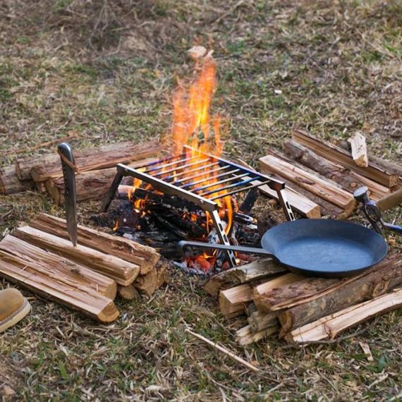 Костровая решетка Pomoly TG Grill Ultralight Titanium, изображение 3